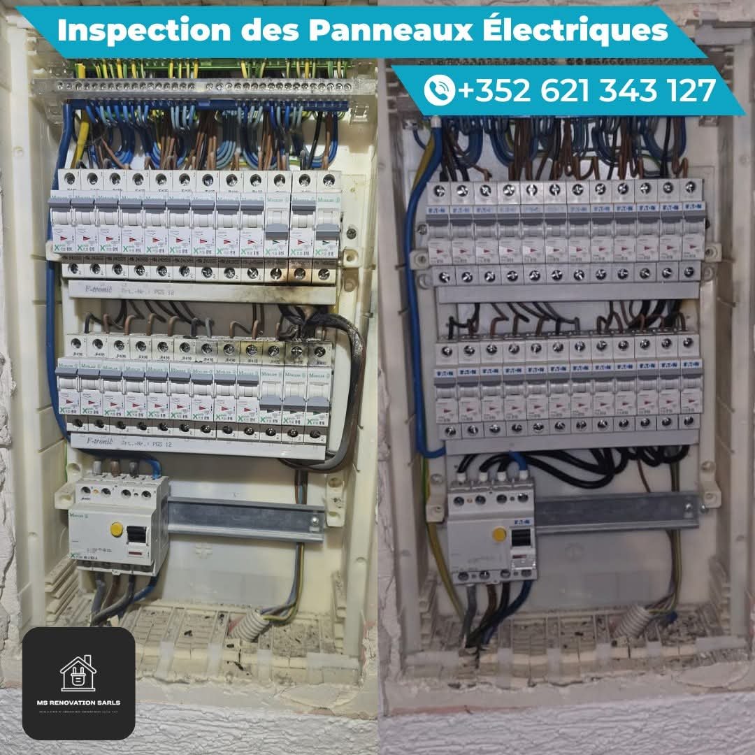 Diagnostic de panne électrique à Luxembourg – MS Renovation